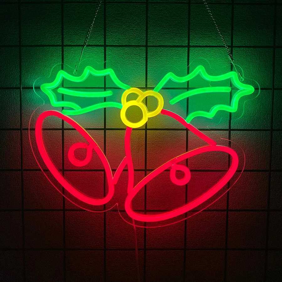 Christmas Led Neon Sign Used For Bedroom Christmas Bar Man Cave Club Party Shop Window Art Decor Gifts Usb Powered H251201