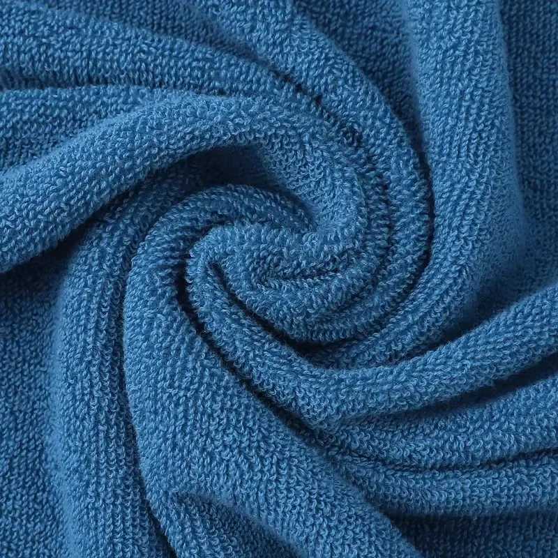 Skin-Friendly Solid Color Towel - High Absorbency for Adults Kids Soft Reusable Daily Towel for Bathroom Home Travel Y251202