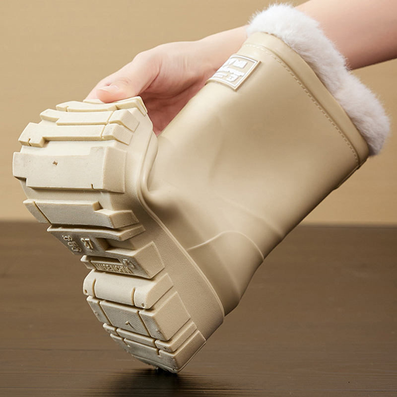 2026 Ladies Boots Waterproof Non-slip Rain Boots for Outdoor Activities Matching for women Eur 36-41