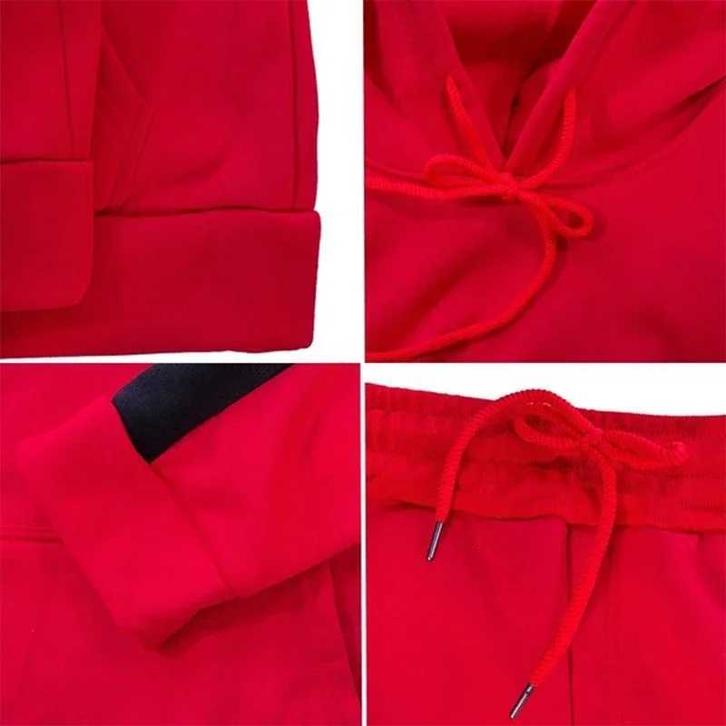 2024 Jogging Mens Tracksuit Print Casual Hot Sales Comfortable Hooded Sweatshirt Suit Daily Sports HighQuality 2 Piece Set S-4XL W251202