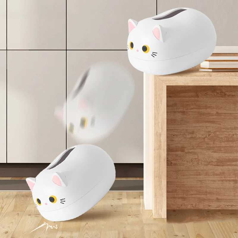 Kawaii Cat Tissue Box Livingro Napkin Storage Box Kitchen Paper Container Desktop Toilet Paper Holder for Bathro Dormitory H251201
