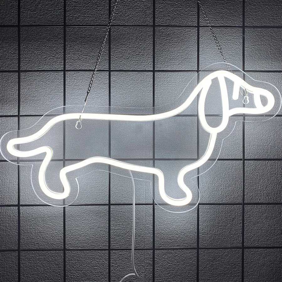Animal Led Neon Signs Cute Dog Icons Used For Pet Shops Bedrooms Home Party Decor Boys And Girls Birthday Christmas Gifts H251201