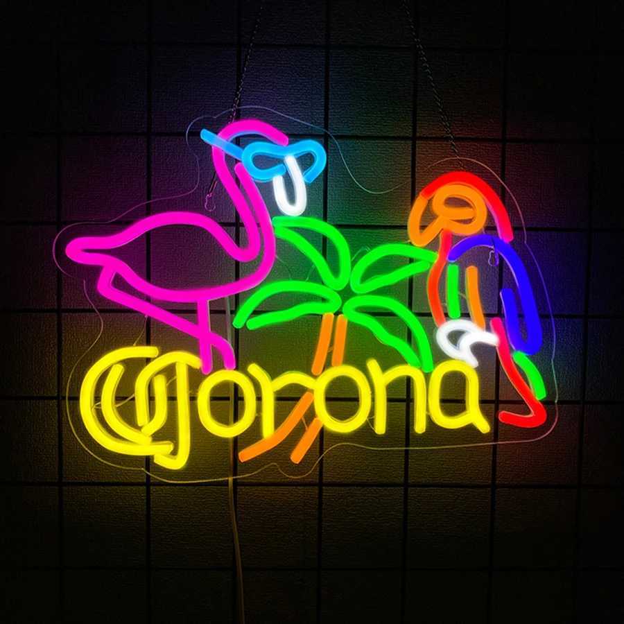 Neon Signs Of Bar Series LED Wall Decor Of Animal Icons Business Wall Lamps For Bedrooms RestaurantsBeer Bar Party Decor H251201