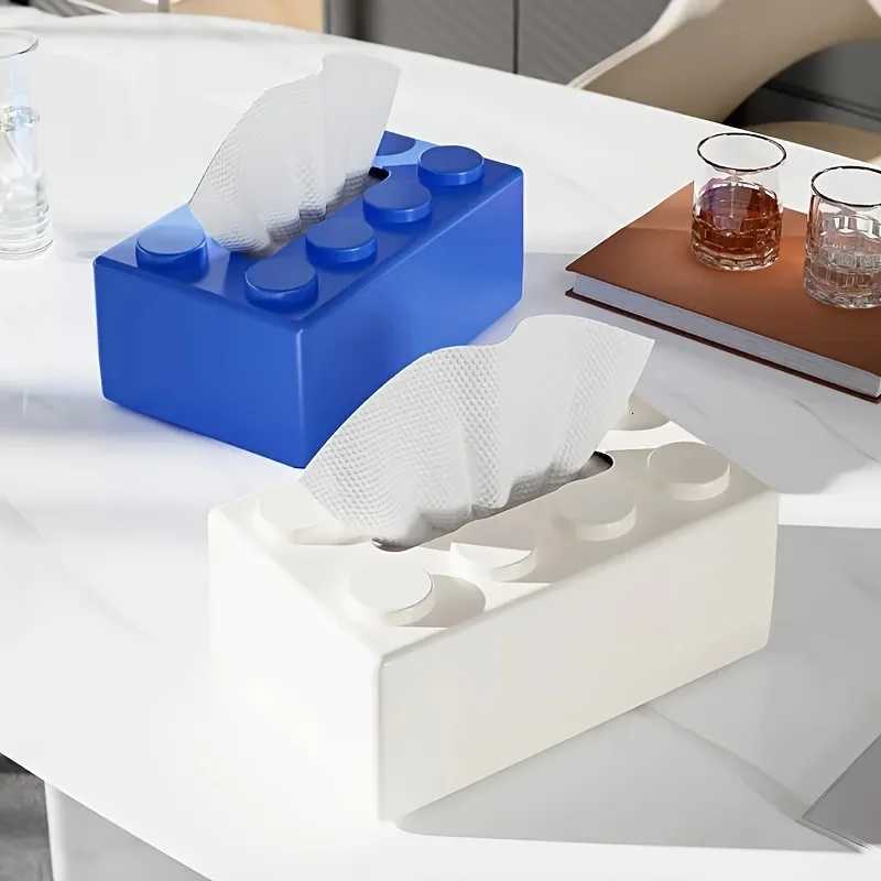 1pc Brick Style Tissue BoxMtifunctional Organizer Suitable for KitchenBathroLiving RoWallDesktop Decorative Storage H251201
