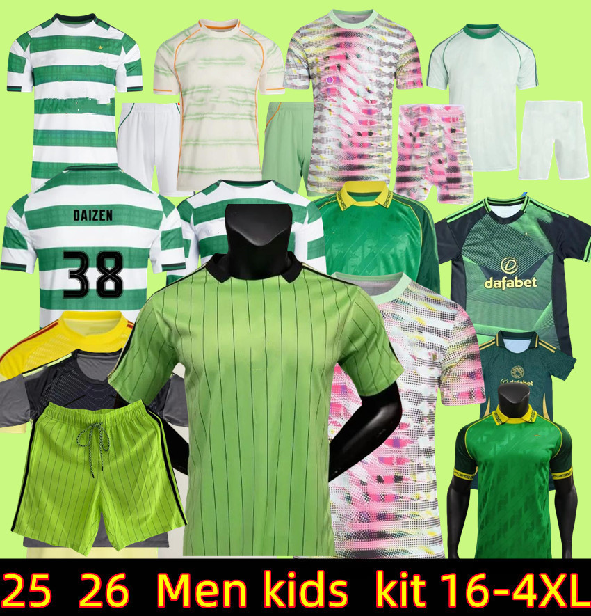 3XL 4XL 25 26 CelLTsS jersey Limited edition Soccer Jerseys EDOUARD 25 26 Irish Origins Home Away Football Shirt ELYOUNOUSSI CHRISTIE JOTA GRIFFITHS FORREST1 1109