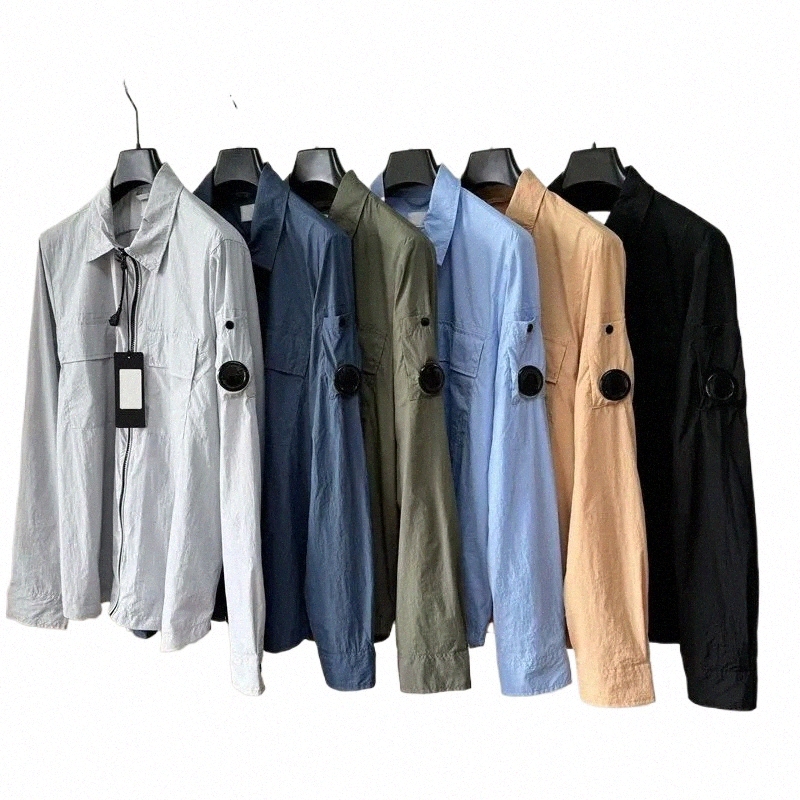 designer Mens cp Jacket High Street Sports Zip-up mens womens CP Hoodie Jacket Glasses Lenses Casual Metal Nylon Coat Cotton Jacket Lapel zipper cardi x1kF#