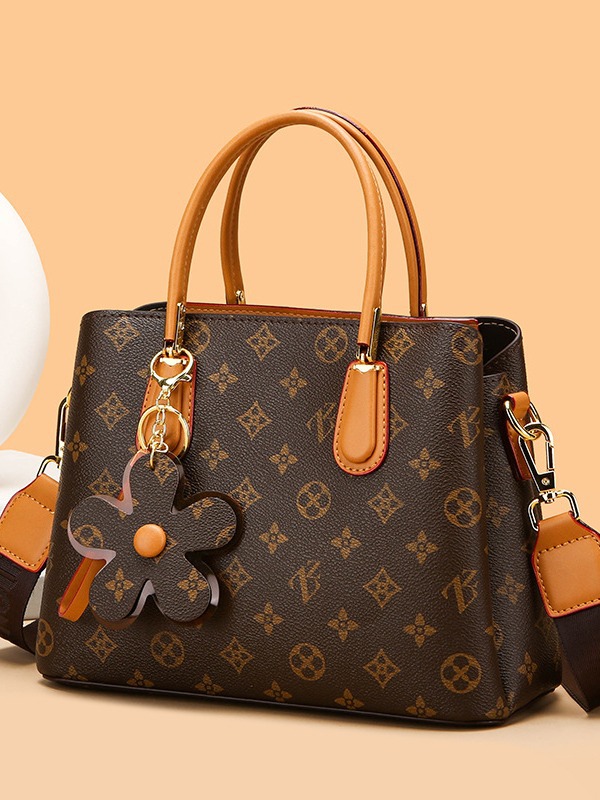 2025 new versatile trend retro temperament handbag can be shoulder bag high-end texture four-season women's bag