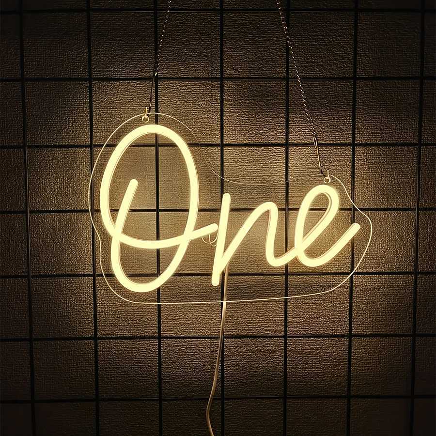 ValentineS Day Theme Neon Sign Warm White Led Letter Icon Usb Powered Used For Room Home Proposal Party Wedding Decor H251201