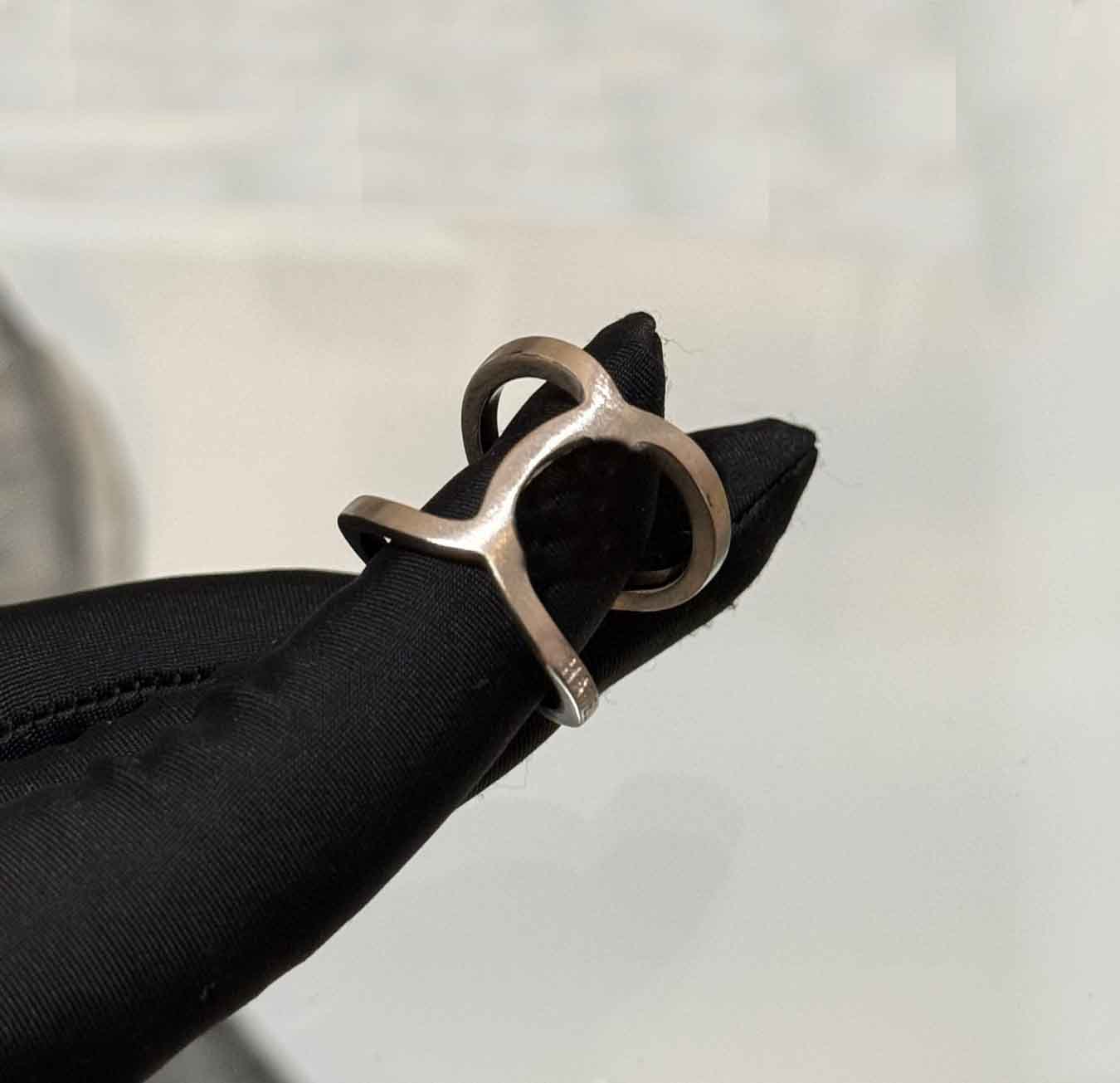 2026 Luxury quality charm punk ring in Silver plated have stamp opened bangle PS6126B