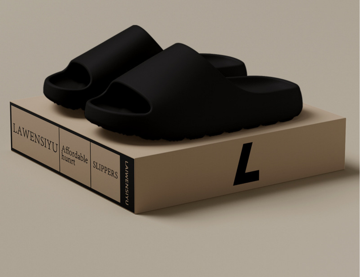 Men's slippers are worn both indoors and outdoors. They are wear-resistant, thick-soled and anti-slip. They are suitable for bathing in the bathr