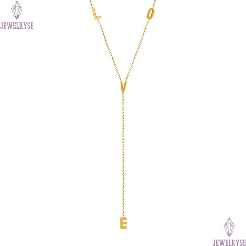 new autumn and winter sweater chain designer necklace for woman stainless steel love pendant long silver rose gold necklaces daily outfit jewelry birt