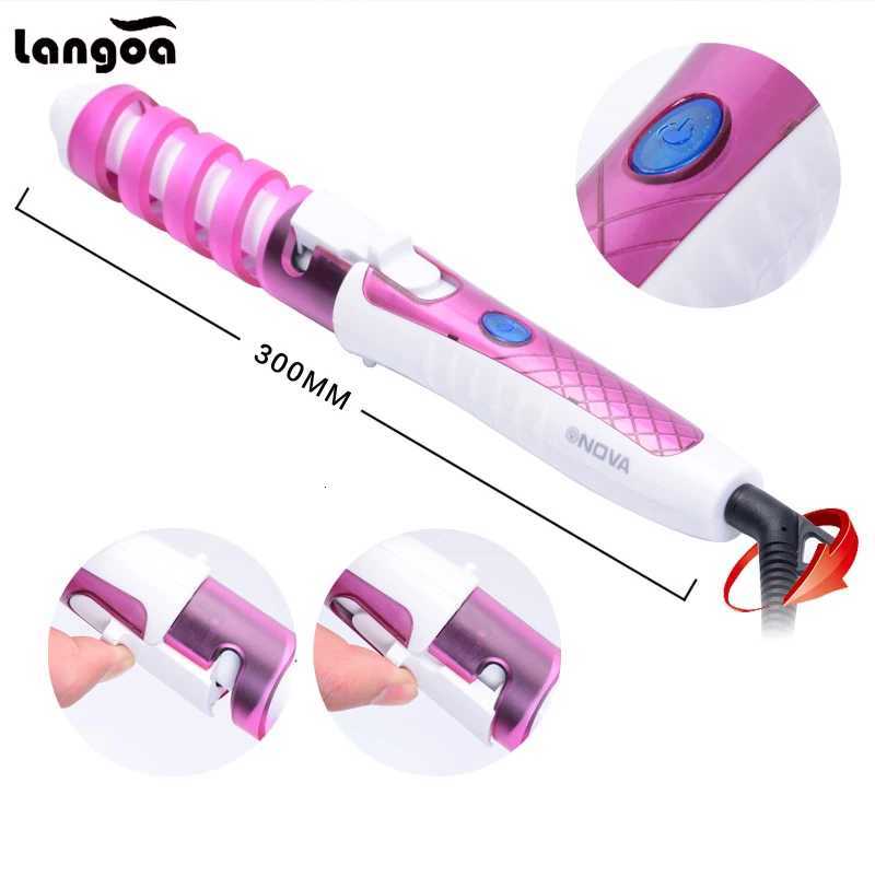 Professional Electric Straightening IronCurling Iron Hair Curler 2 in 1 Hair Straightener Flat Irons Ceramic Styling Tools C251202