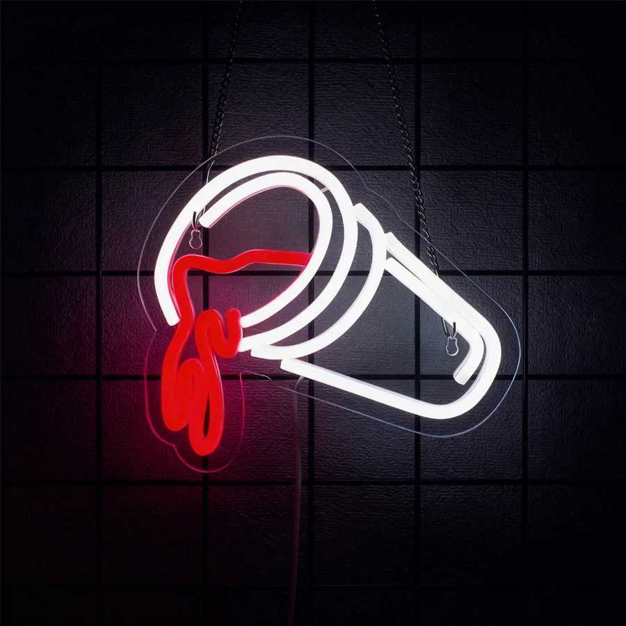 Led Neon Sign Of Drinks Commercial Decor Of Shop Doors And Windows Used As Wall Lamps In Bars Clubs And Cold Drinks Shops H251201