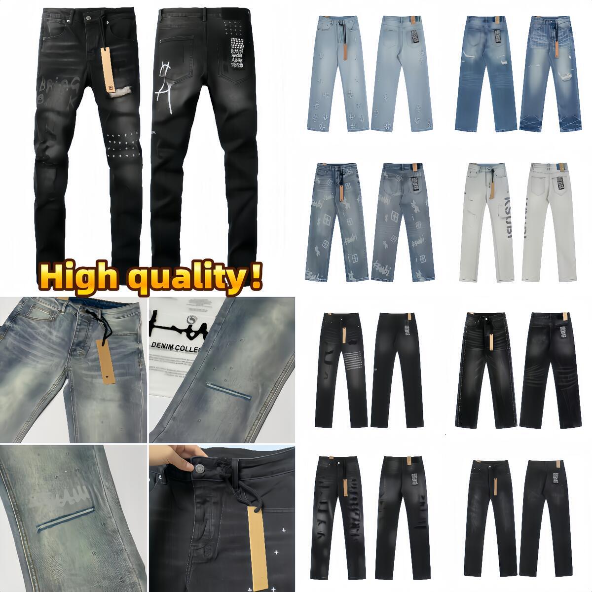 High quality designer jeans Ksubi jean denim jeans Ksubi Jeans New designer jeans Men's pants High-end Quality Straight streetwear fashion Designer jean30-40size