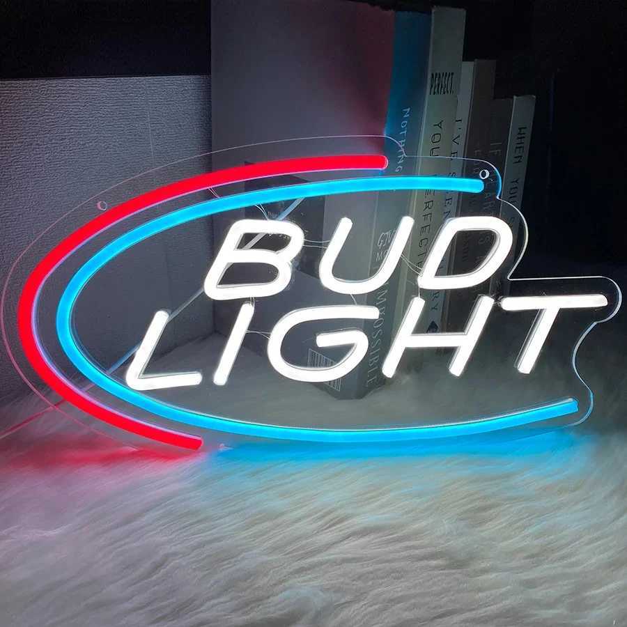 Budweiser Beer Led Neon Signs Used In Bars MenS Caves Beer Clubs Pubs Led Business Signs Carnival Parties H251201