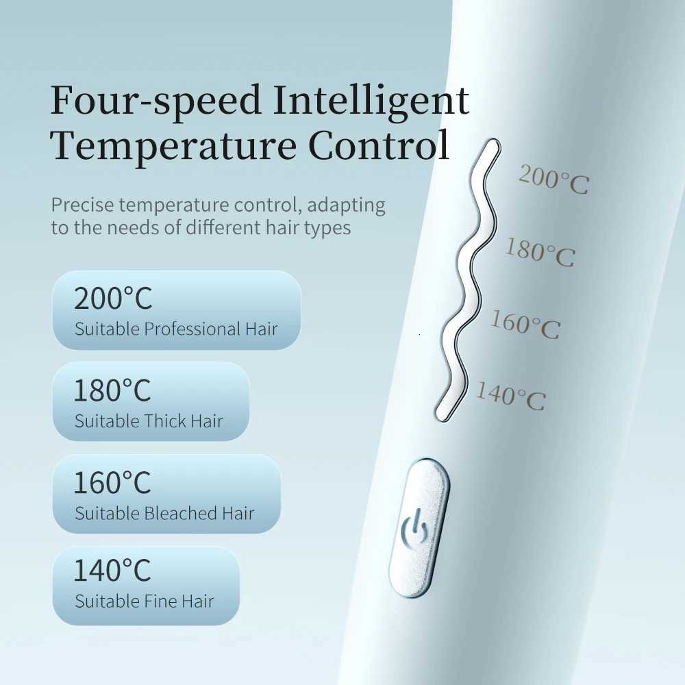 36mm Rotating Auto Hair Curler Electric Curling Iron Wand Professional Autatic Hair Curler Curling Wand Hair Waver C251202