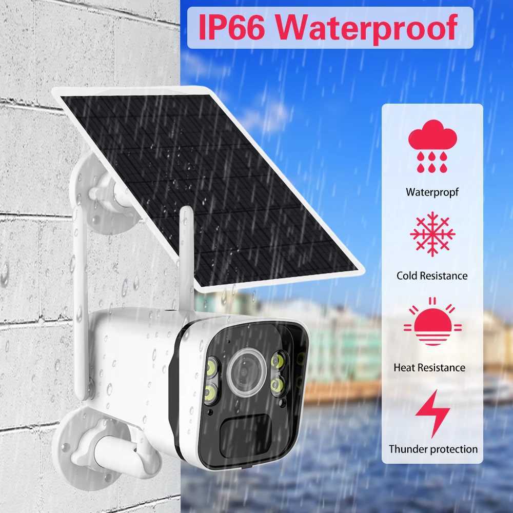 5MP IP EseeCloud WIFI Solar Camera PIR Human Detection Outdoor Security Surveillance Integrated Battery CCTV Video IP Cameras C251202
