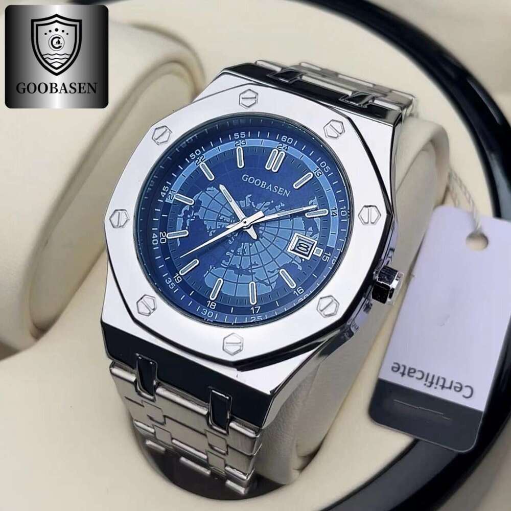 Imitation Mechanical Men's Watch Waterproof Luminous Calendar Live