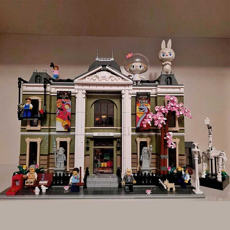2025 New Icons Natural History Museum 10326 Biggest Modular Building Set Architecture Street View Building Blocks Toy Kids GiftXJ251202