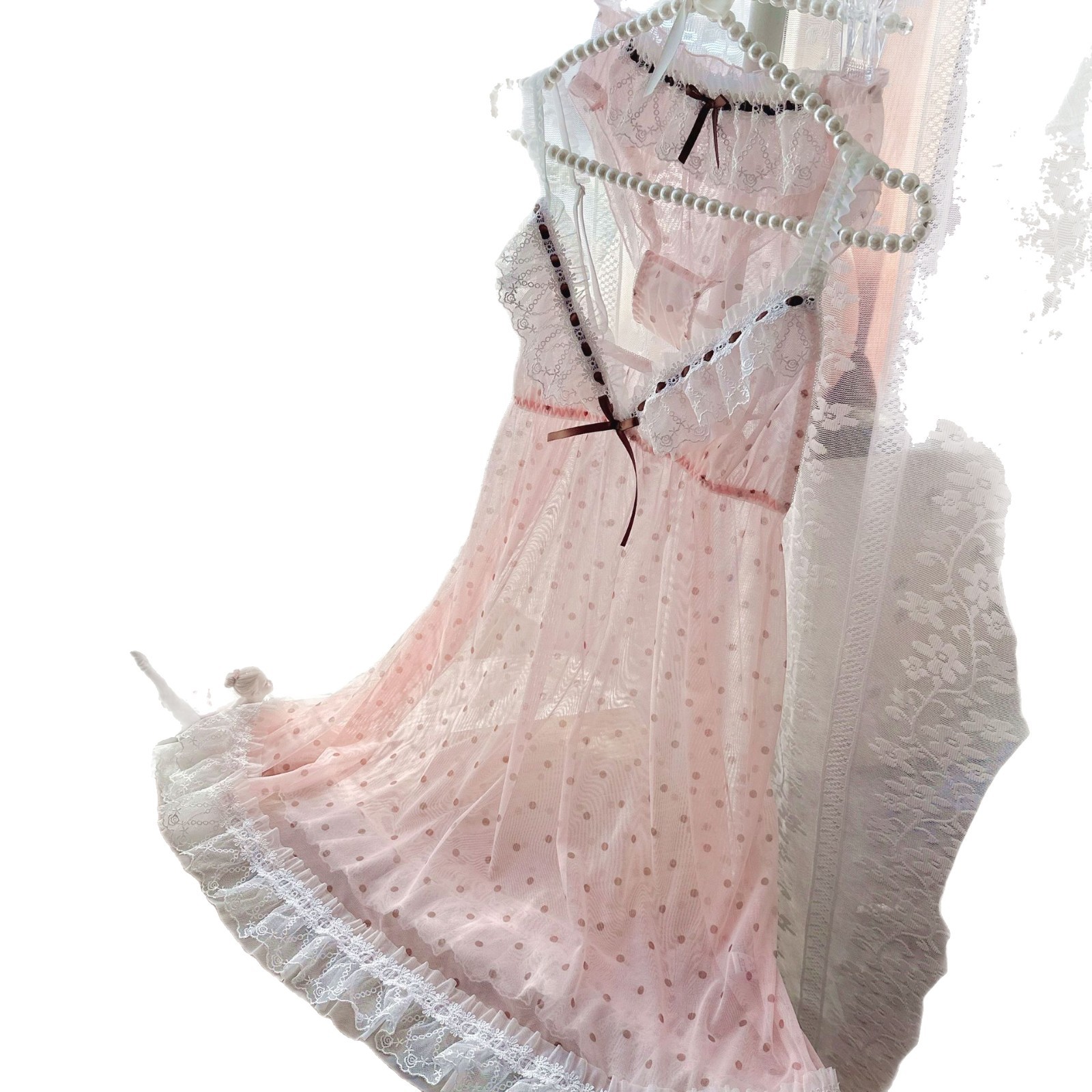 B1210-Stylish Child's Nighttime Ensemble - Complete With Cozy Elastic Bottomed Socks