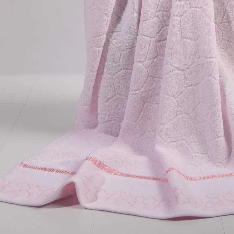 3pcs Towel Set 100 Cotton Face Towel 34722pcs Shower Towel 70140cm Pink Beach Geometric Home Bath Towel Adults Bathroom Y251202