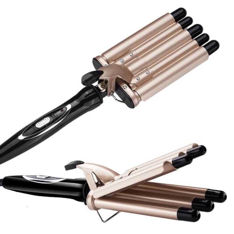 Professional 3 Barrel Magic Autatic Electric Hair Curler LED Temperature Display PTC Heater for Styling Hair C251202