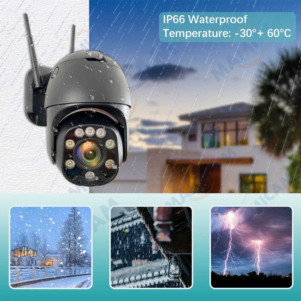 5MP HD 4G SIM Card Security IP Camera 1080P Outdoor WIFI PTZ CCTV Video Surveillance Camera Mini Speed De 5X Zo Camhipro APP C251202