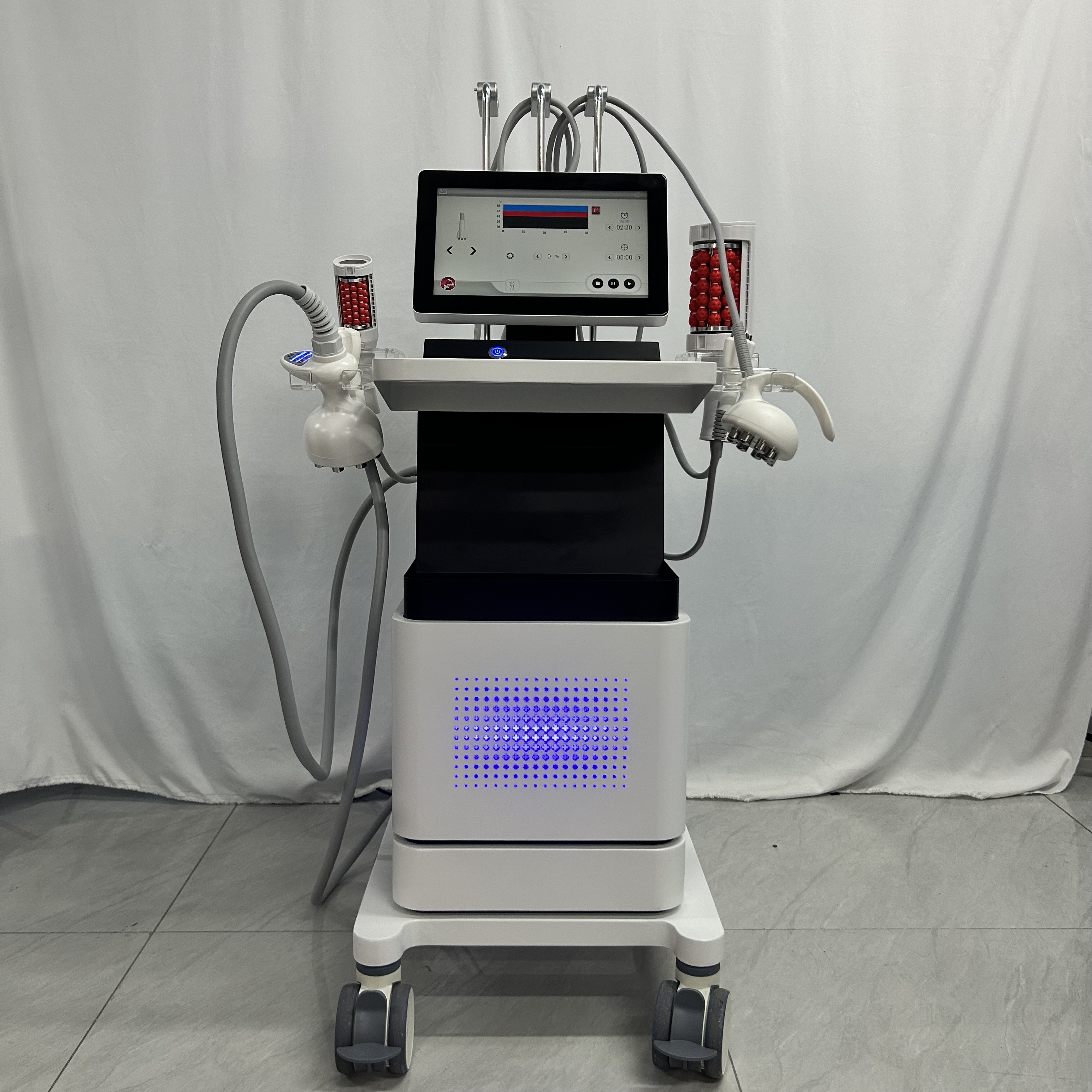 Professional 4D RF Body Slimming and Roller 2-in-1 Machine For Cellulite Reduction Skin Tightening and Abdominal Contouring Non-Surgical Equipment