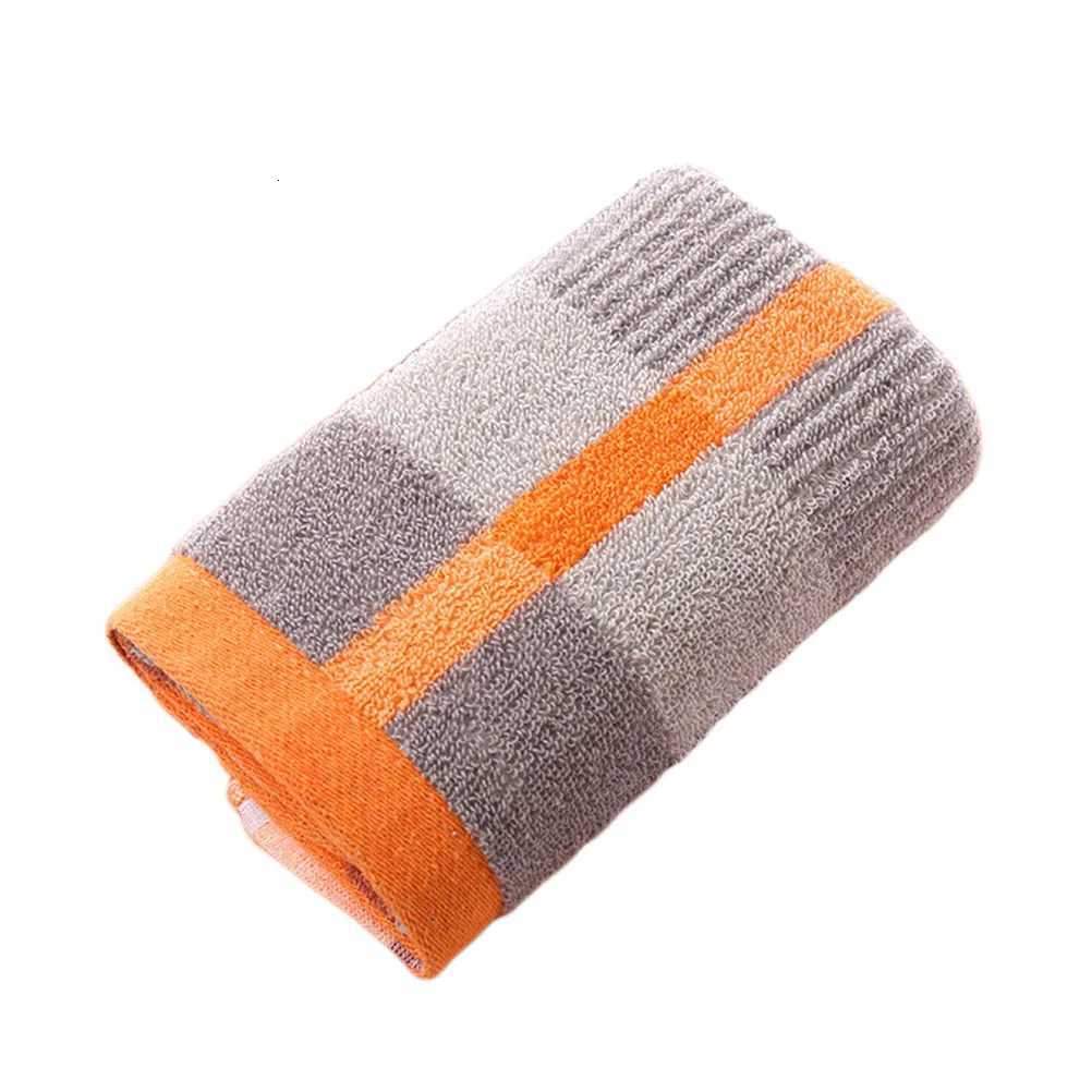 35x75 Heavy Duty Cotton Face Towel Thicken Grid Texture Soft Comfortable for Sensitive Skin Home Hotel Spa Blue Y251202