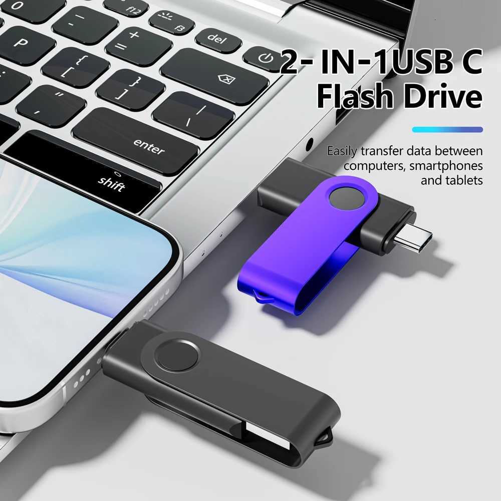 TYPE-C USB Flash Drive sSuitable For Mobile Phones Computers Cameras Universal Memory sticks 8GB 16GB 32GB 64GB 128GB Pen driveM251202