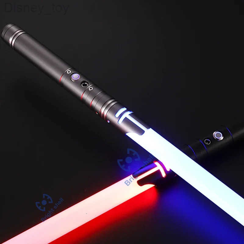 Disney Lightsaber Laser Sword Toys RGB Metal Light Saber 15Color Change Kids Soundfonts Force FX FOC Blaster Toys Jedi Laser Sword Gift H2512021