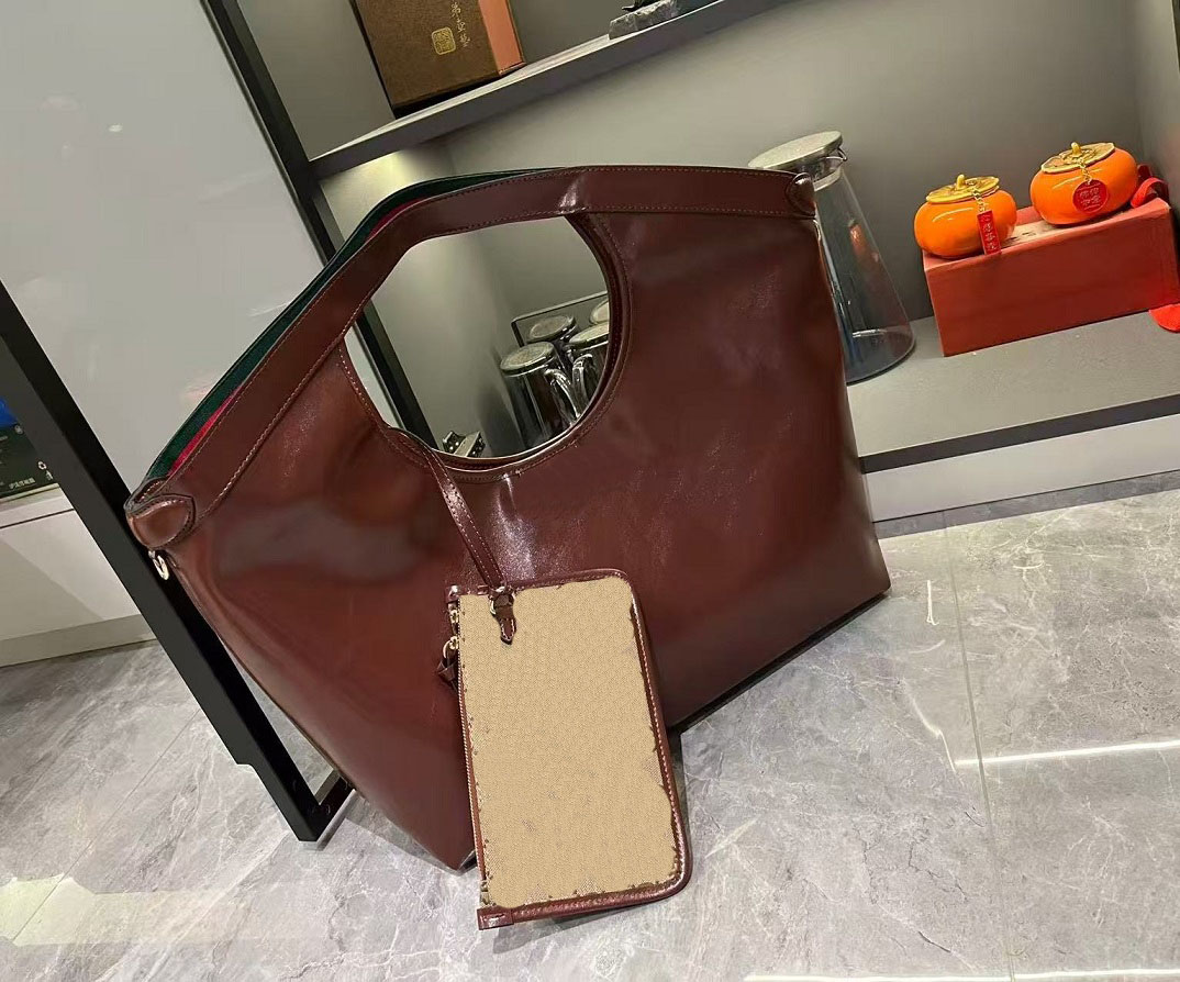 leopard print pea armpit Handbag Luxury Women's Logo Fashion Steam Engine Classic Hand Shoulder Diagonal Shopping Bag