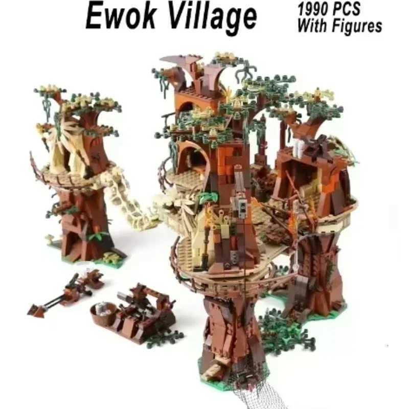 Ewok Village Building for Adts Bricks Toys for Children Construct Birthday Christmas Gifts for Kids C251203