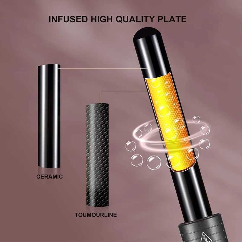 PTC Heating Mti-function Rotary Curling iron 5 in 1 interchangeable Curling tool Quickly heating ceramic barrel curling iron C251202