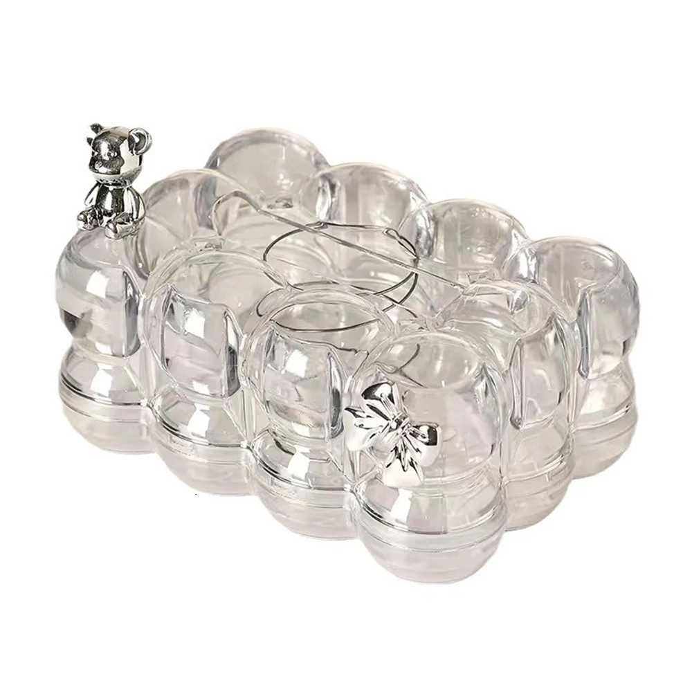 Semi-Transparent Cloud Tissue Box Minimalist Bubble Tissue Holder Creative Cotton Candy Tissue Cover Living Ro Decor H251201