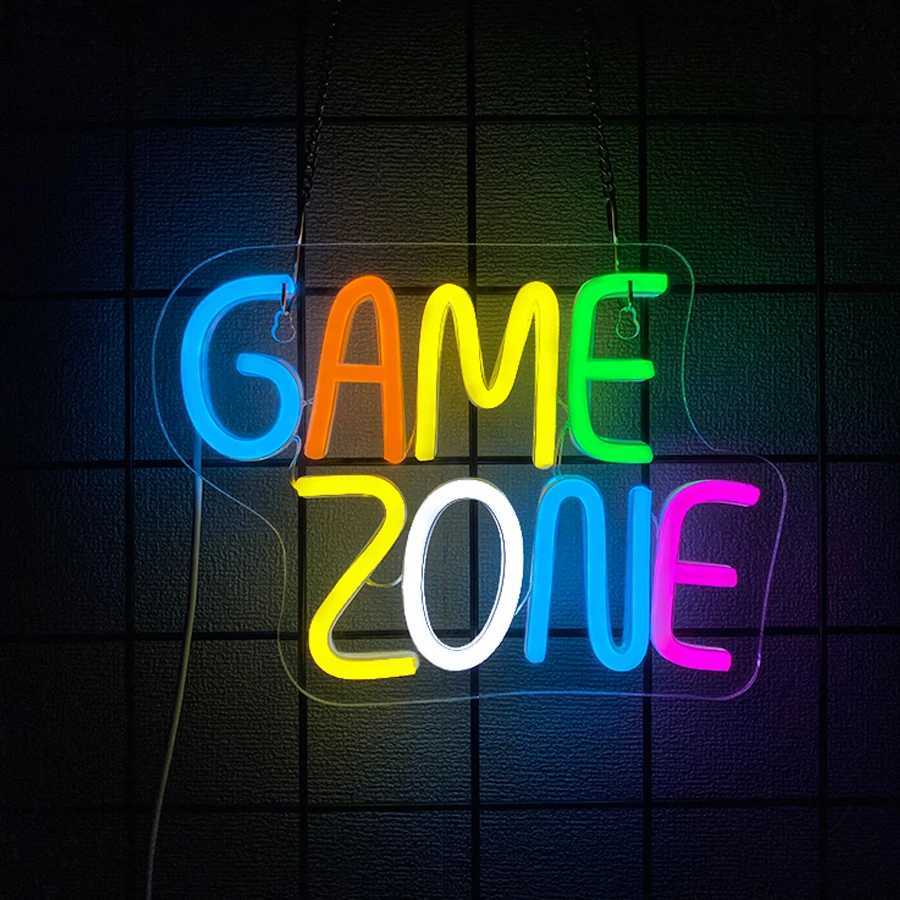 Game Series Neon Signs Used For Wall Decor Usb Powered Suitable For Room Game Room Club Bar Office Man Cave Wall Lights H251201
