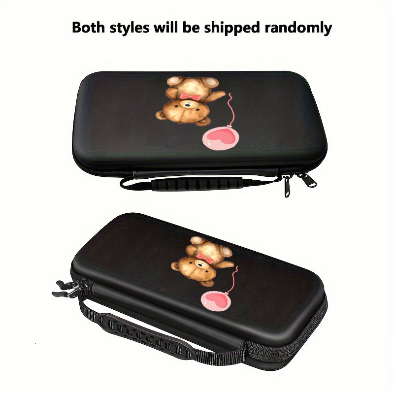 Cute Plush Carrying Bag Compatible with Nintendo Switch/OLED Portable Crossbody Travel Bag 240322