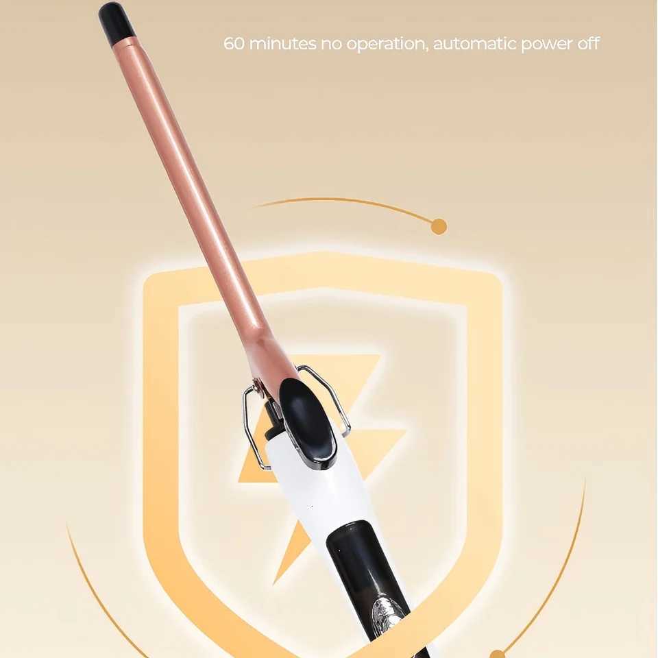 035inch ceramic curling iron temperature controlled curling iron fast heating C251202