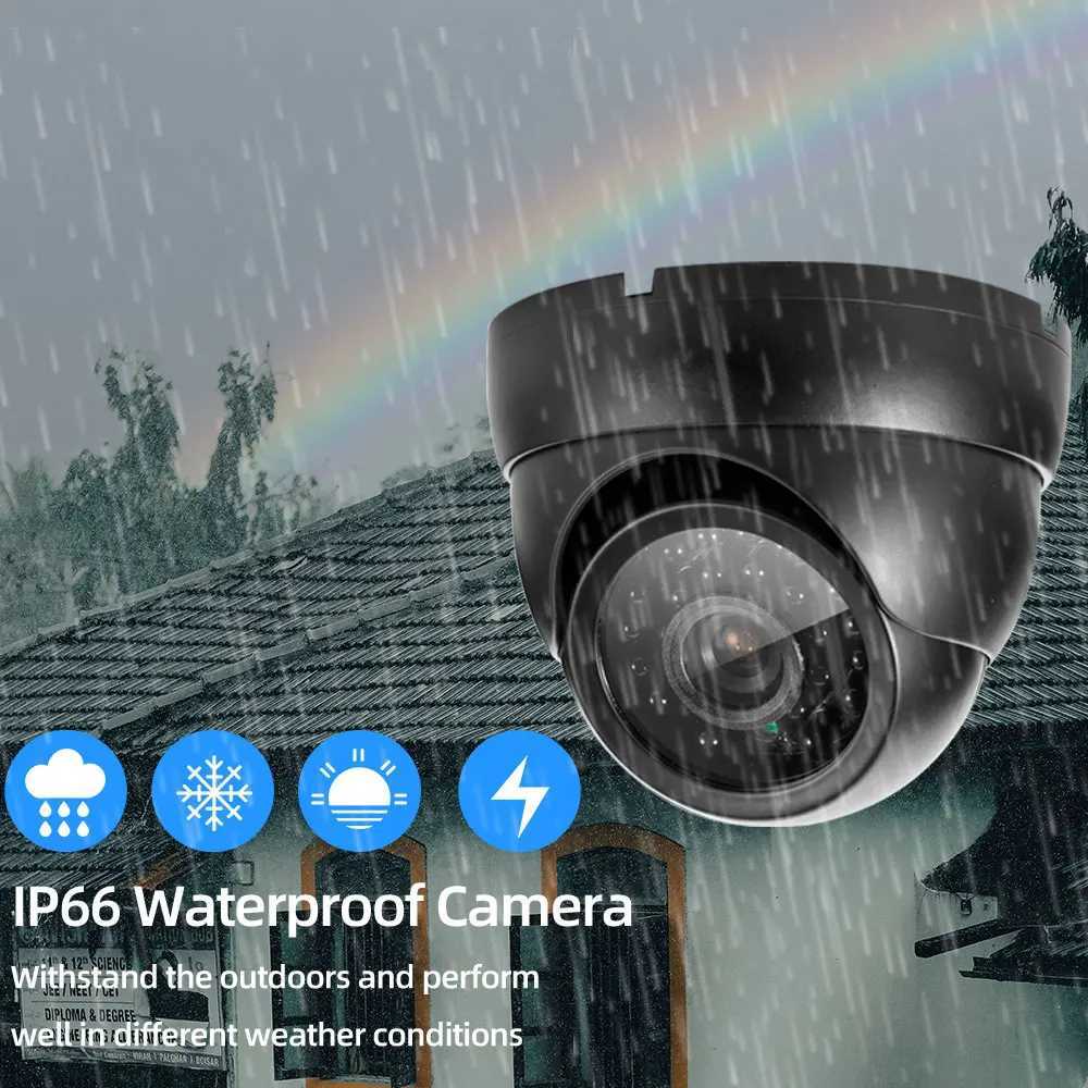 4K POE 8MP IP Camera Outdoor Waterproof External CCTV Security Protection De Network Surveillance IP Camera Motion Detection C251202