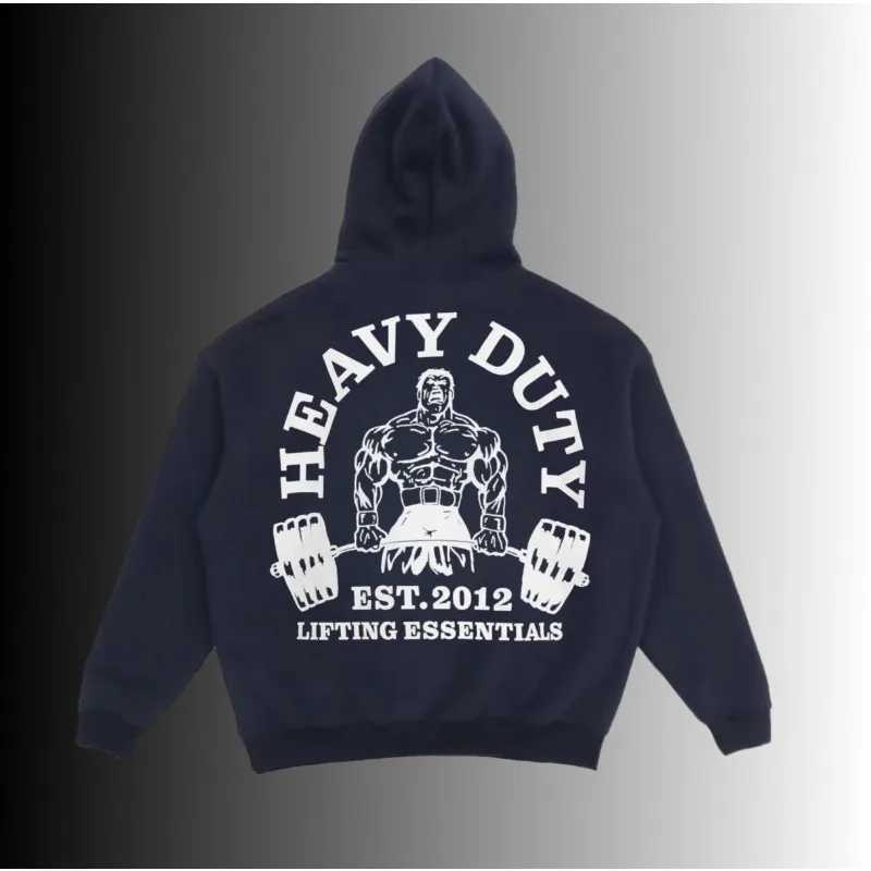 Arnold Pattern Printed Mens and Womens Cotton Hoodies Without Drawstrings Loose Warm Sweaters Long Sleeves Fleece Pullover J251203