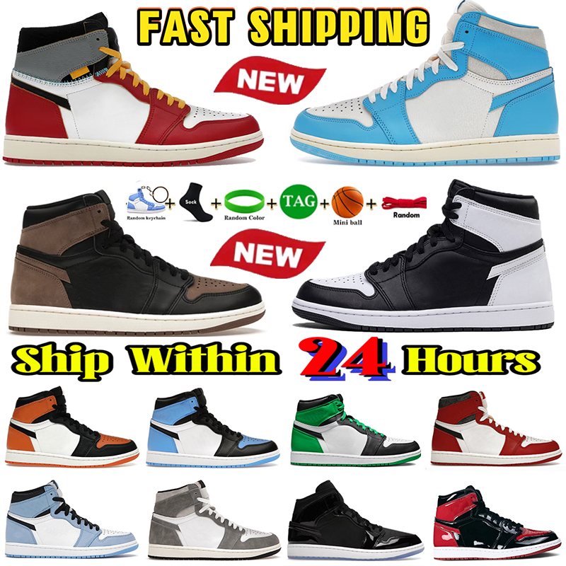 Mens high 1 Basketball Shoes designer Sneakers 1s Mens womens Sneakers Shattered Backboard Platform Trainer grey Blue Black fashion men sports trainers EUR36-47