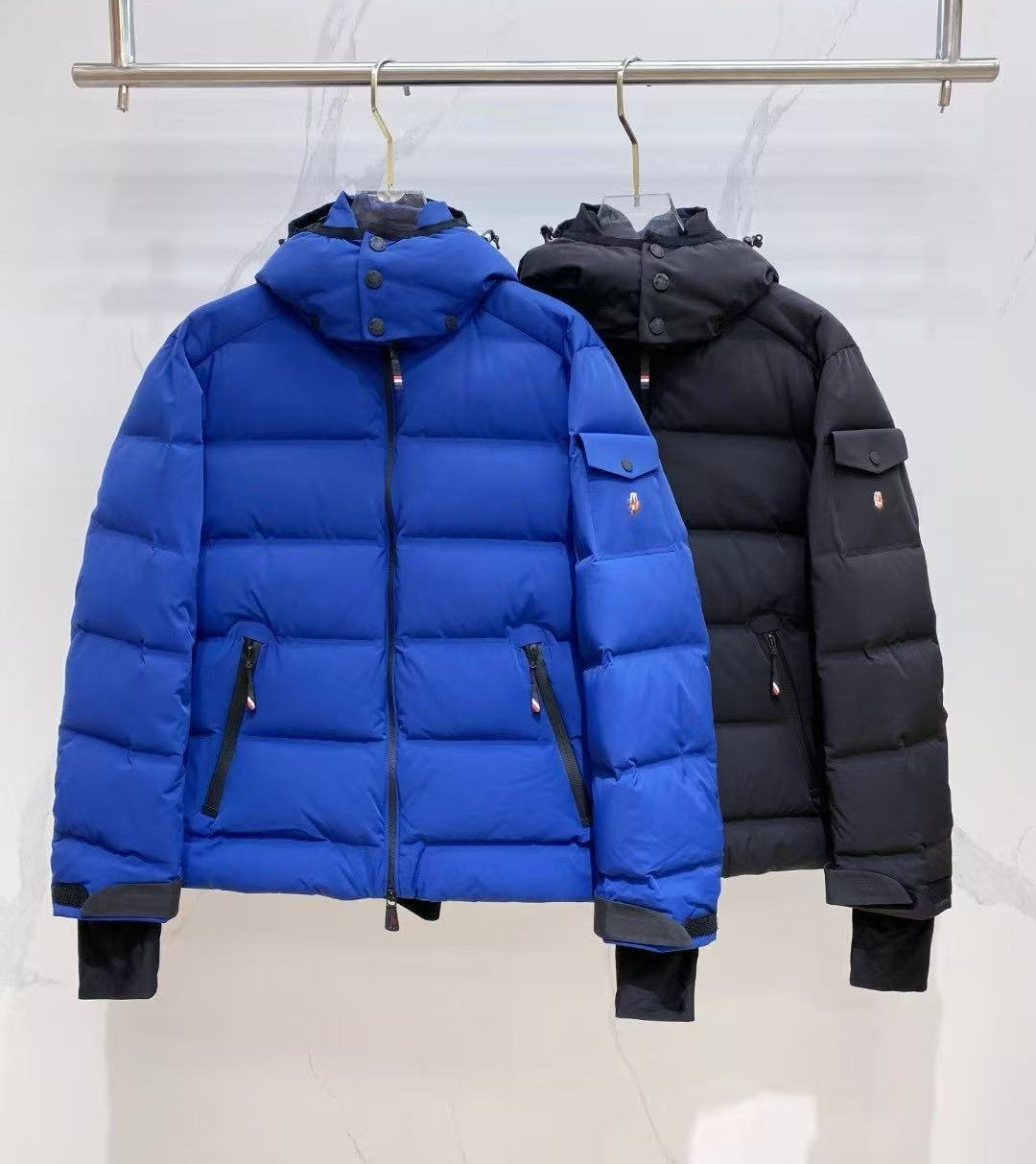 Designer Grenoble collection ski wear and down jackets Puffer Jacket with NFC electronic sensing technology boutique synchronized model