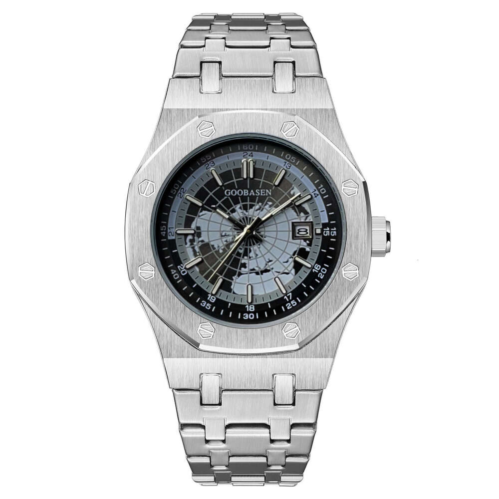 Imitation Mechanical Men's Watch Waterproof Luminous Calendar Live
