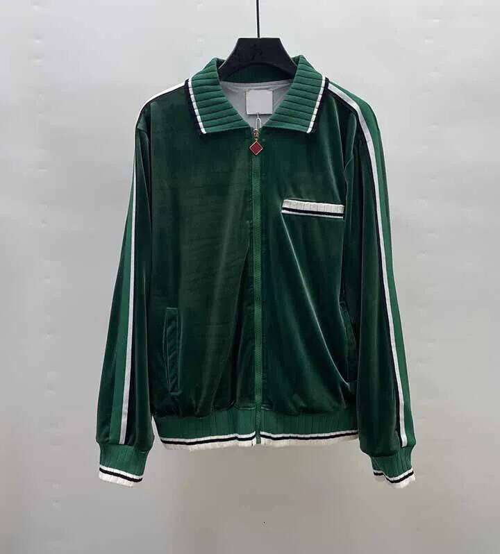 Women's Wear FW Best Version Casinoblank Paris Logo Patched Women Fleeces Outside Suits Men Track Pants Suit Jacket