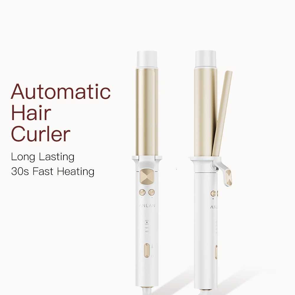 ANLAN Autatic Curling Iron 30s Fast Heating Smart Temperature Control Ceramic Coating Long La Curls Rotary Hair Curler C251202