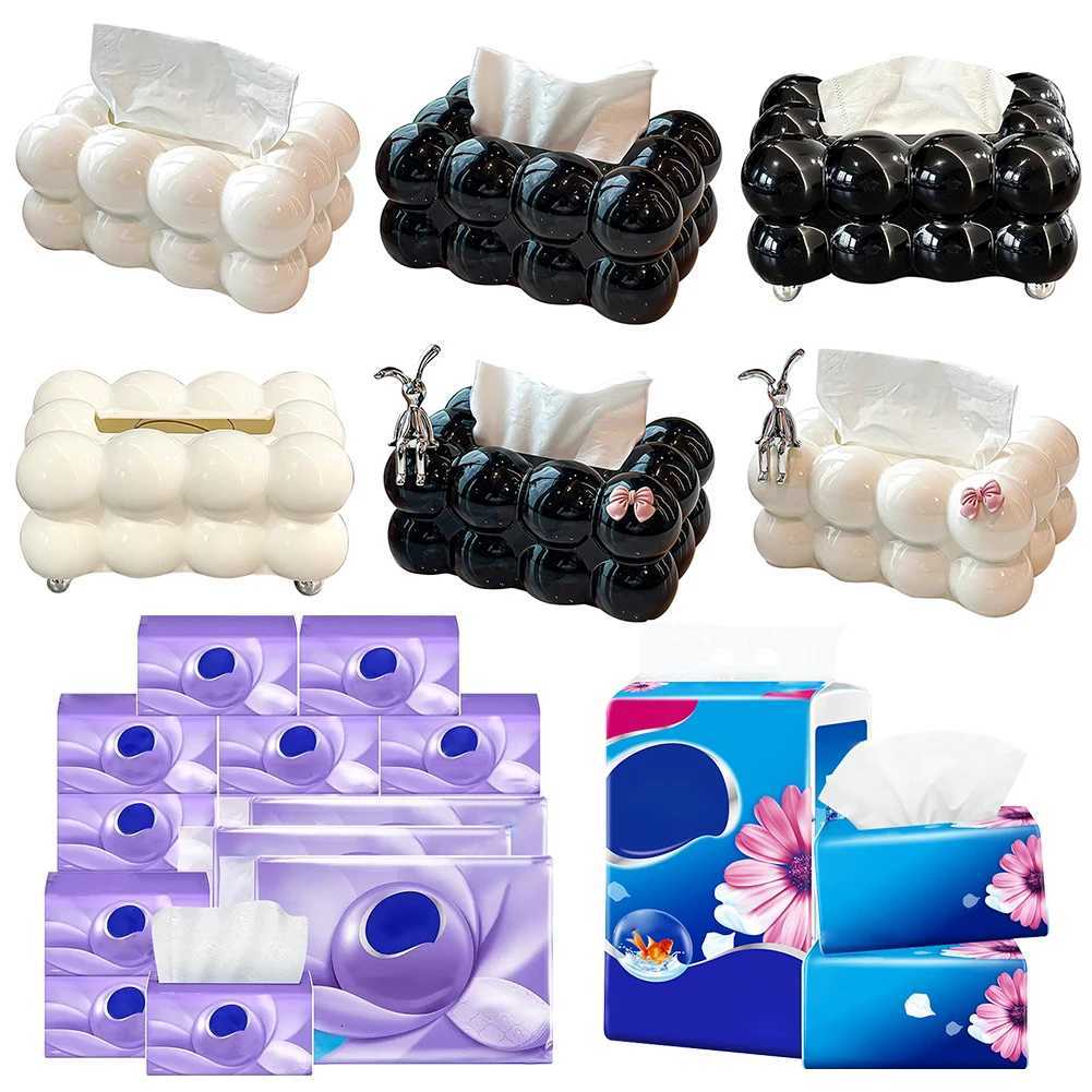 Bubble Tissue Holder Minimalist Cotton Candy Tissue Cover Creative Household Tissue Box He Decoration H251201