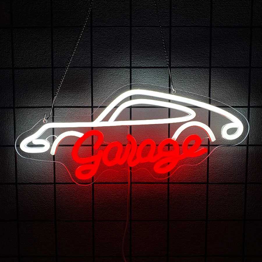 Garage Led Neon Sign DadS Wall Art Gift Usb Powered Suitable For Garage Club Man Cave Workshop Game Room Party Decor H251201
