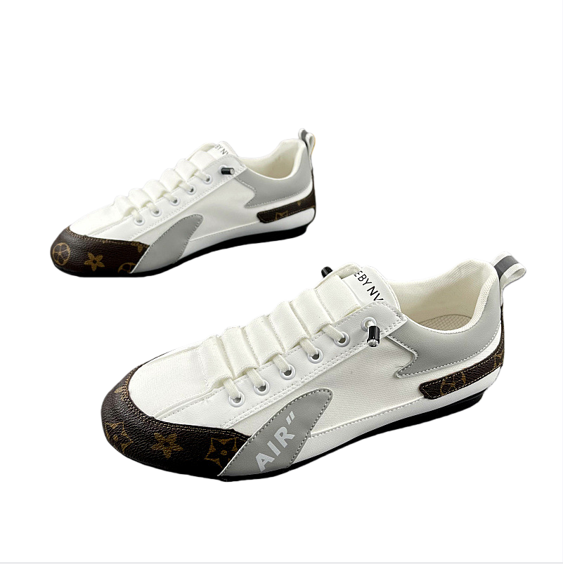 Free shipping Spring and autumn low top printed sneakers soft soled fashionable and versatile sneakers men's casual sports cross border trendy sp