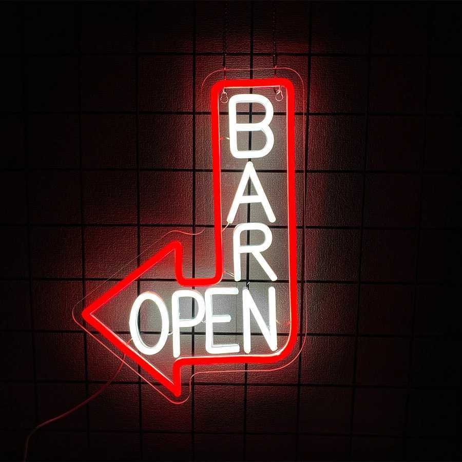 Open Series Neon Signs Business Icon Wall Decor Usb Powered Used In Clubs Game Studios Bars Man Cave Art Wall Lamps H251201