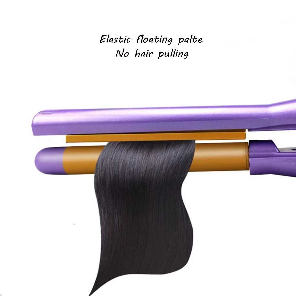 High Top Fluffy Pad Hair Root Curling Iron Wavy Curling Iron Mti-function Round Electric Curling Iron Hair Straightener Tool C251202